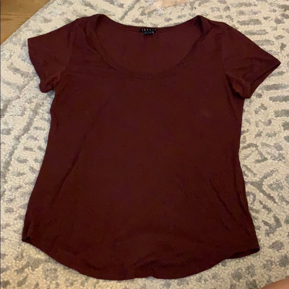 Burgundy Theory T shirt